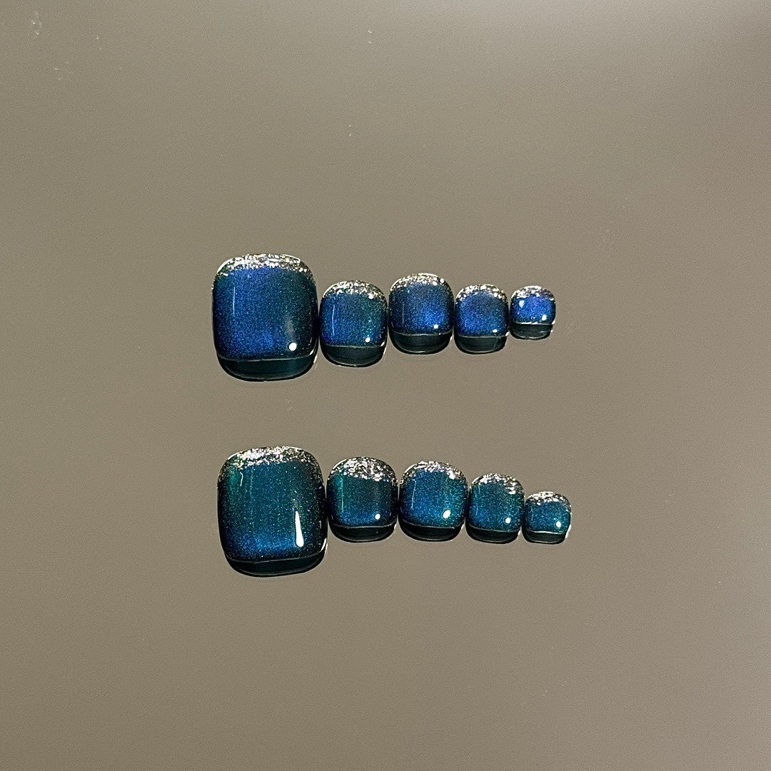 Aqua Mirage press on nails