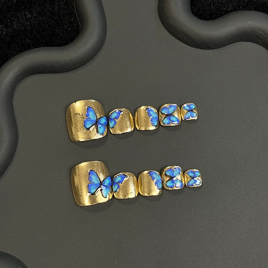 Butterfly Dazzle press on nails