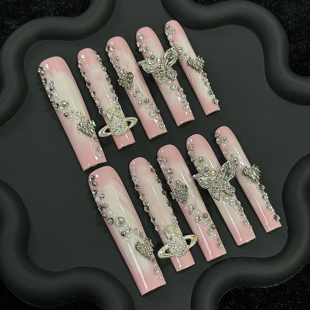 Butterfly Orbit press on nails
