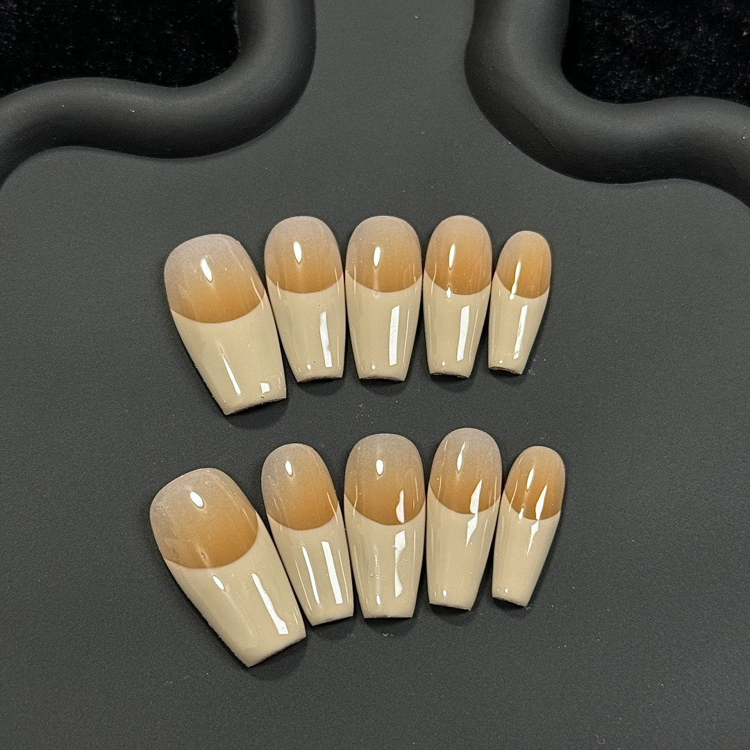Cocoa Horizon press on nails