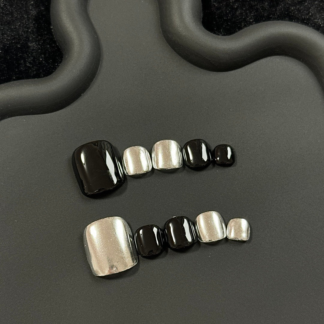 Metallic Duo press on nails